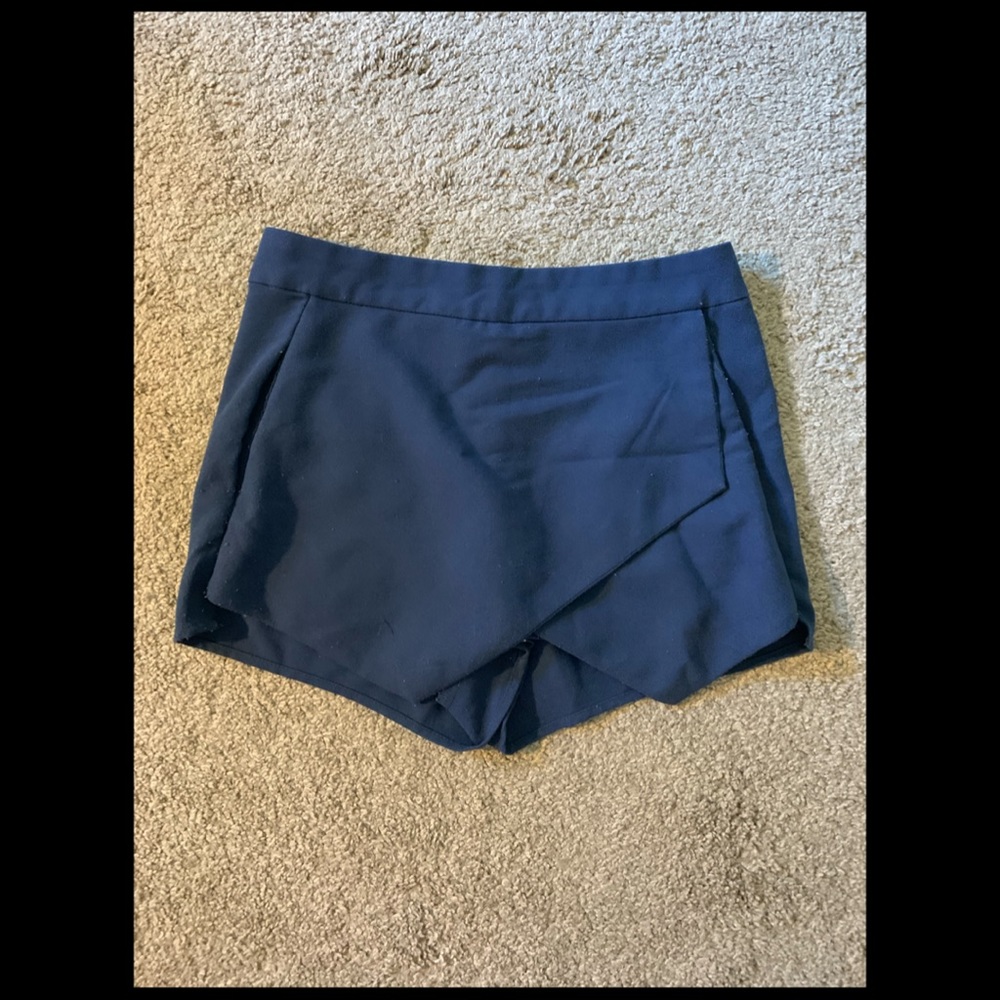 Navy skort